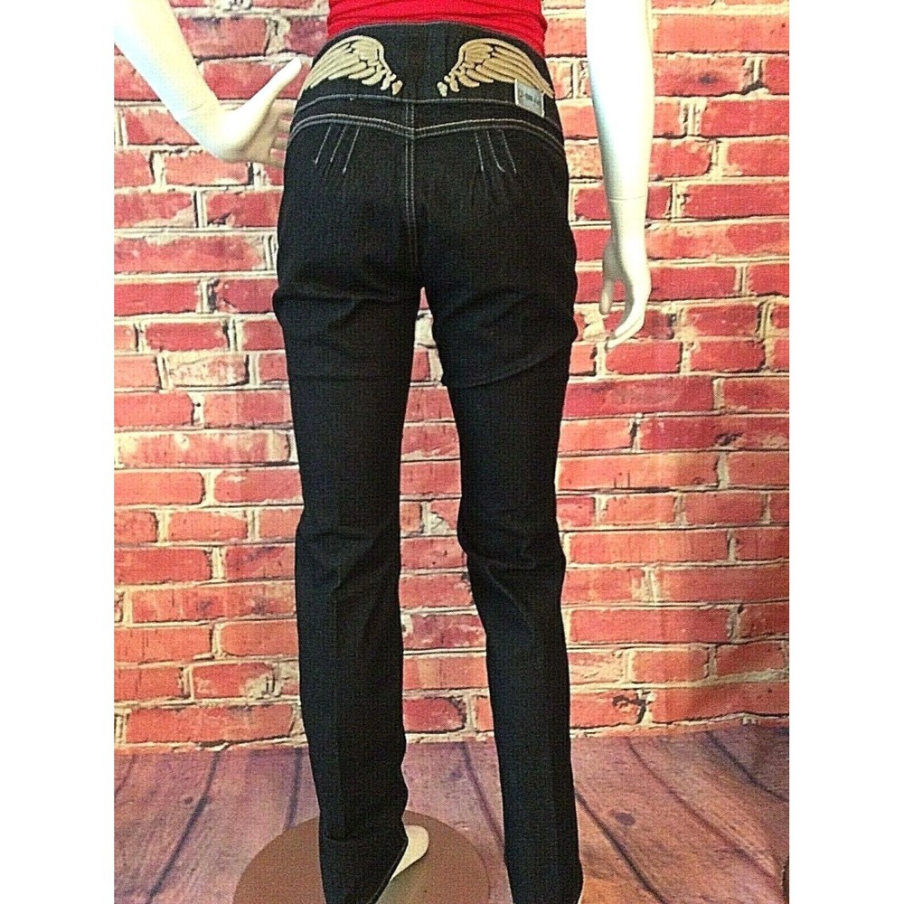 Ladies U-Turn Columbian Design High Waist Skinny Leg Booty Popping Push Up Jeans
